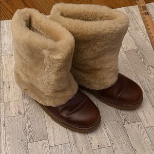 Tan and Brown UGG Boots